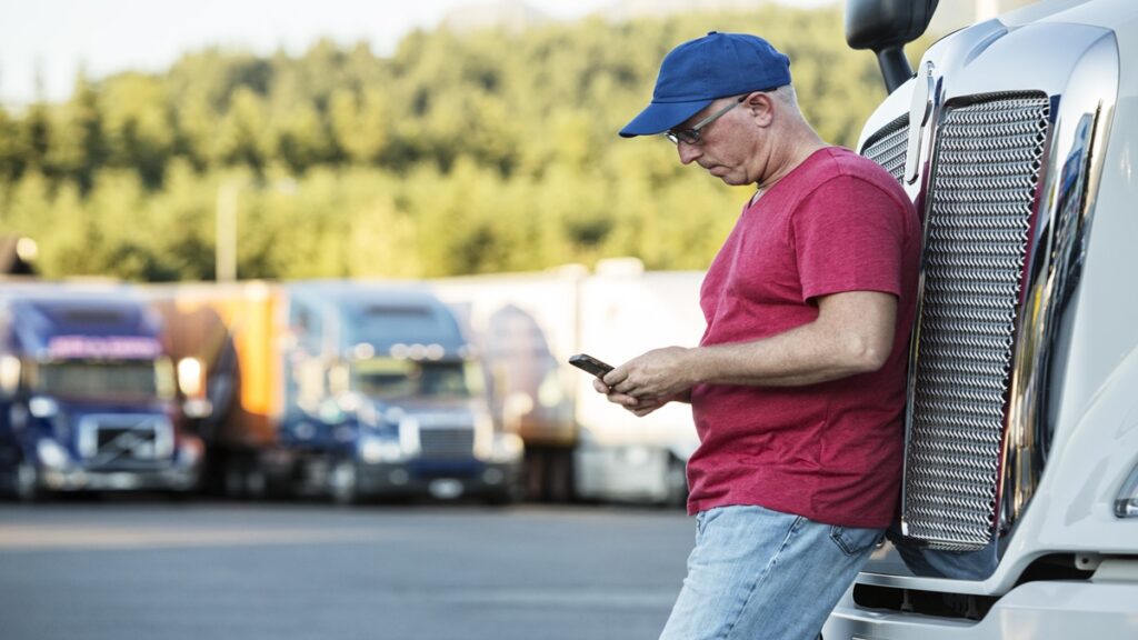 Camionero en Estados Unidos