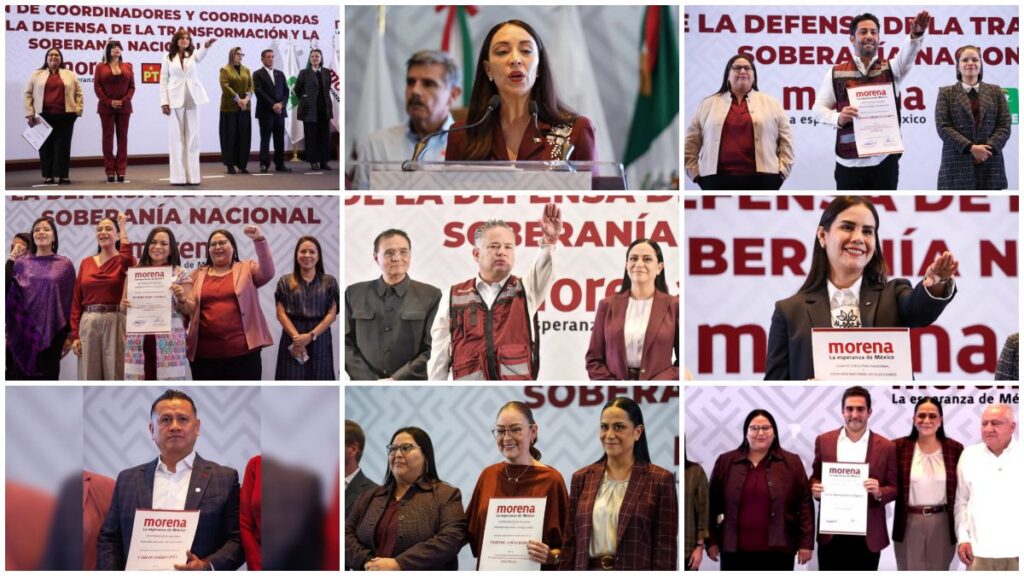 Morena ha elegido a sus coordinadores estatales en 10 estados