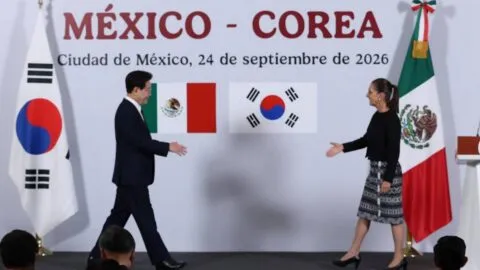 México y Corea acuerdan combatir fraude digital, trata y narcotráfico