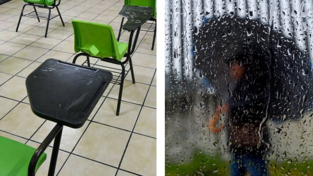 Puebla suspende clases presenciales por lluvias