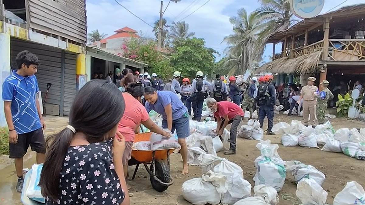 Polo afecta costas de México con lluvias e inundaciones: ¿dónde y cuándo tocaría tierra?