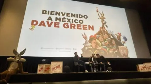 Dave Green celebra en la Cineteca Nacional el éxito de “Coyote vs. Acme”