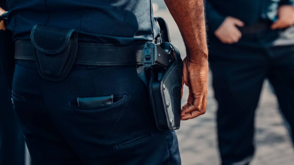 Abuso policial contra estudiantes de Guanajuato.