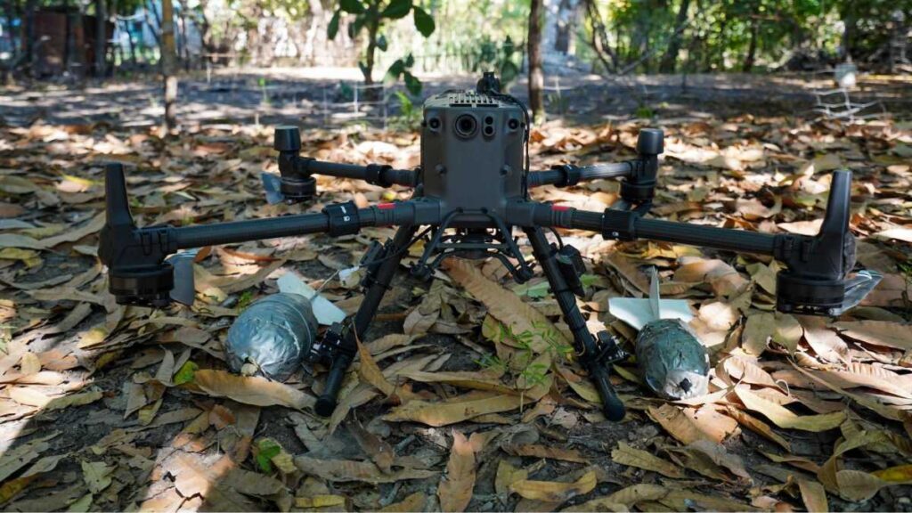 Estados Unidos afirma que derribó drones de cárteles.
