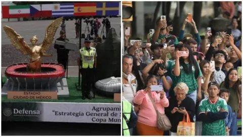 ¡Le rinden honor al Tri! Así fue el homenaje a la Selección Mexicana en el desfile militar