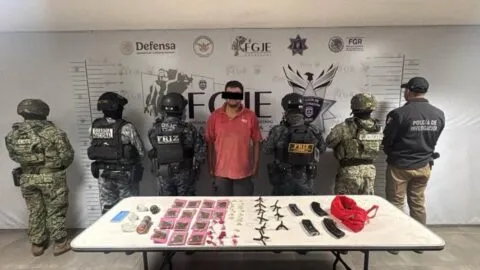 Detienen a presunto implicado en ataque con explosivo en Ojocaliente, Zacatecas