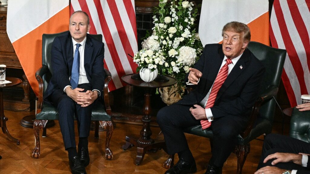 Donald Trump visita Irlanda