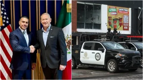 Embajador estadounidense lamenta muerte de agentes de SSPC por emboscada en Veracruz