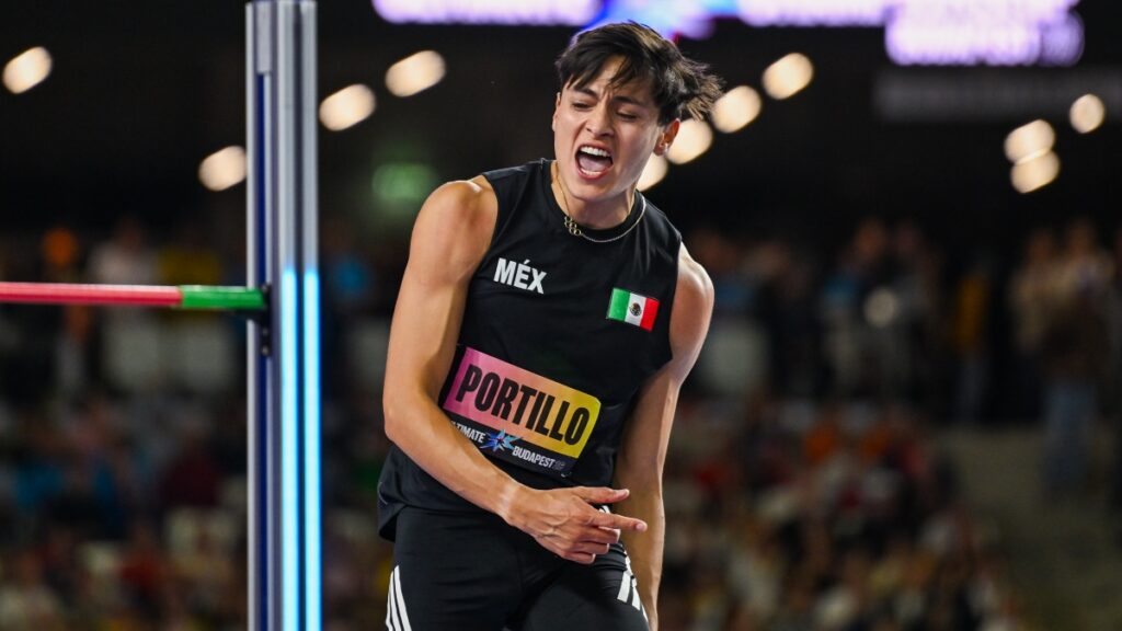 El mexicano Erick Portillo gana 3°lugar en el World Athletics Ultimate Championship: asi fue su salto de 2.26m
