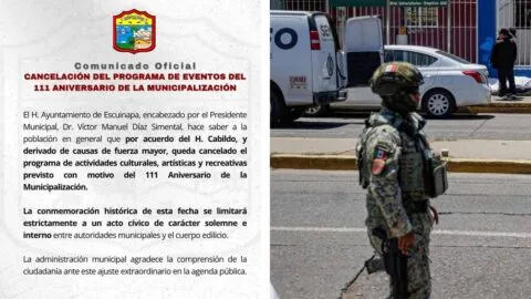 Jornada violenta en Sinaloa deja al menos 11 muertos; Escuinapa cancela festejos