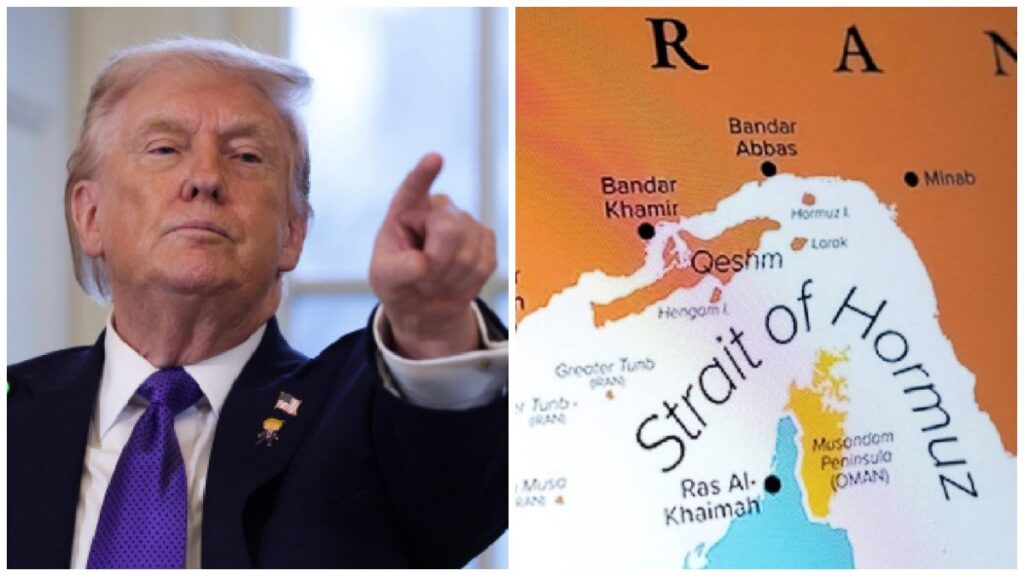 Trump propone cambiar el nombre al estrecho de Ormuz para que se llame Estrecho de Trump