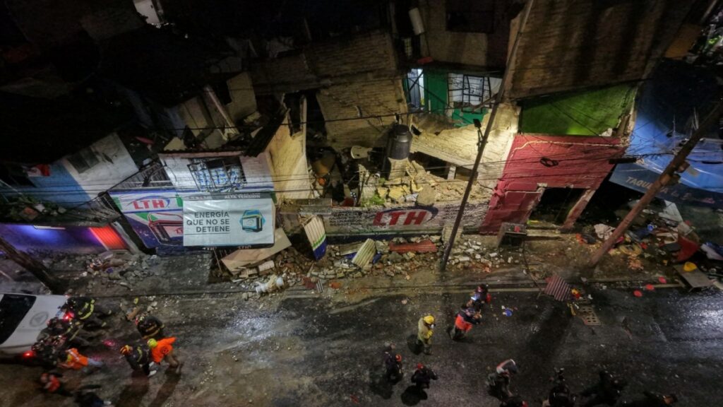 Explosión en taquería en Álvaro Obregón