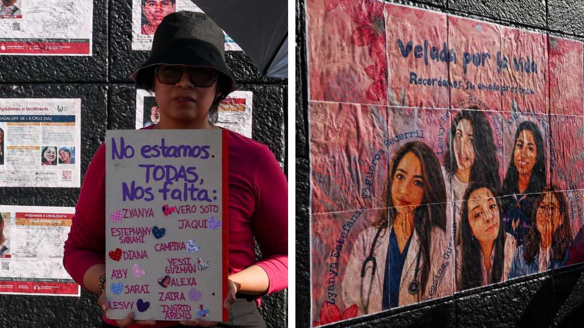 Al menos 6 estudiantes y mujeres desaparecidas, entre las víctimas recientes de feminicidio en México