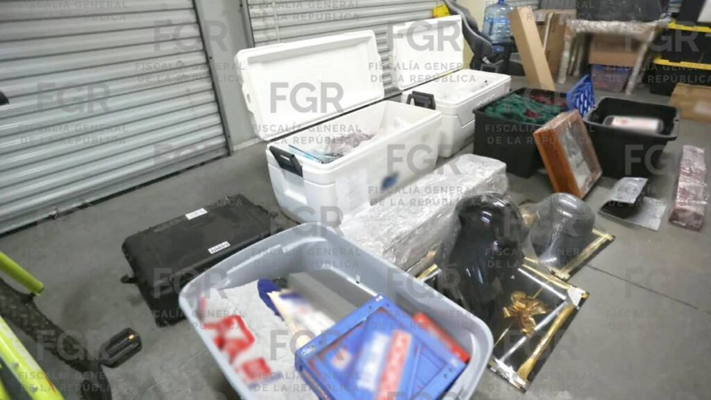 FGR compartió lo localizado en bodega