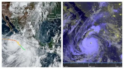 Apps para seguir al huracán Rachel en vivo: trayectoria y evolución en tiempo real