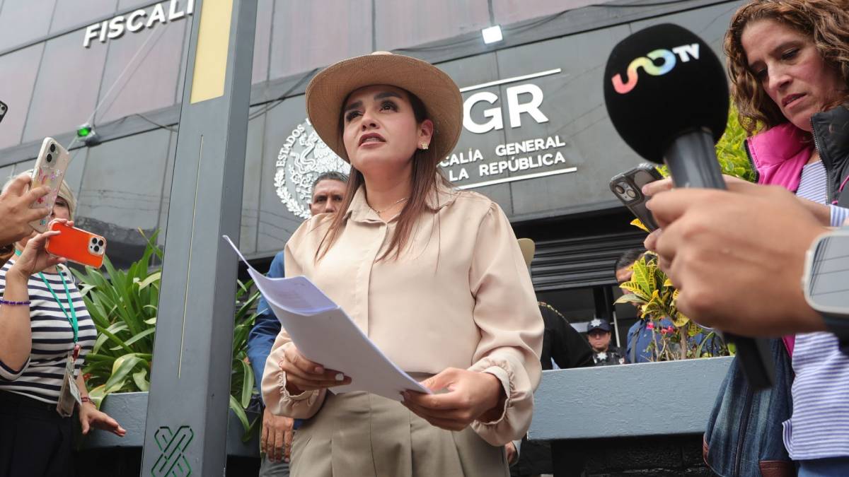 “No tengo nada que esconder”: Grecia Quiroz exige a la FGR atraer caso de Carlos Manzo