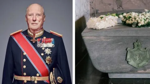 Así es el sarcófago del rey Harald V de Noruega; es capaz de absorber CO2