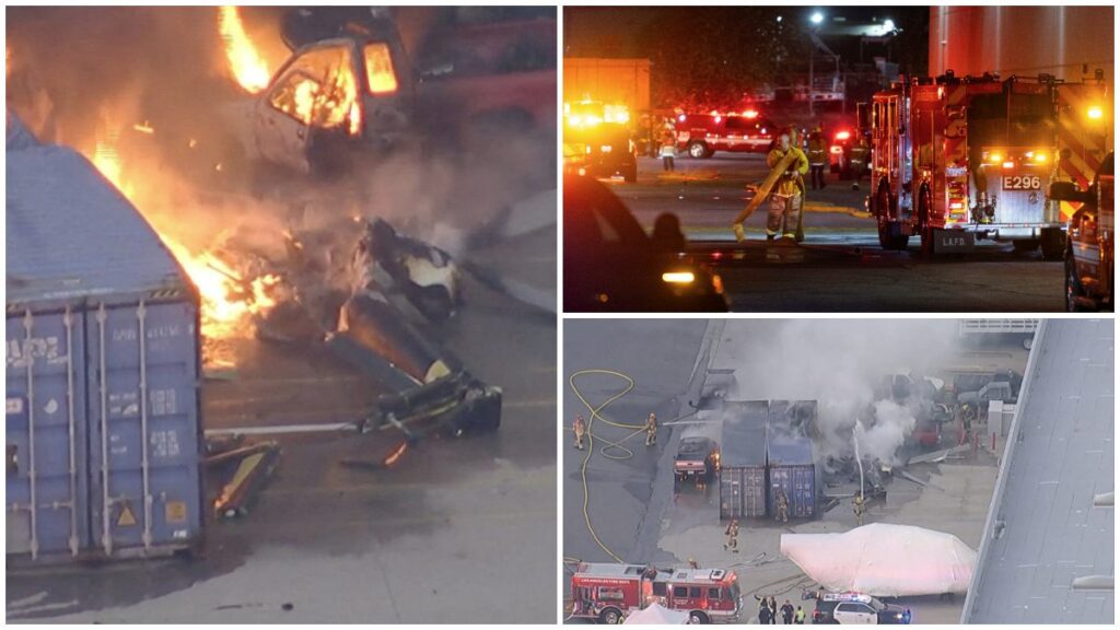 Accidente de helicóptero de la NBC deja tres personas muertas
