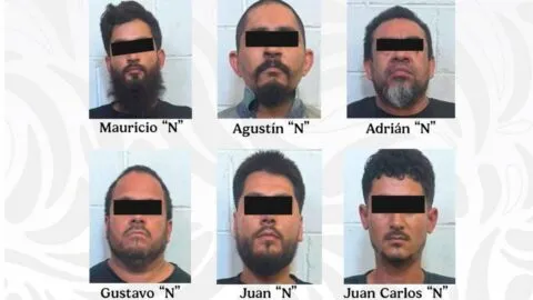 Operativo en Puerto Peñasco deja 7 detenidos, 3 víctimas rescatadas y un arsenal decomisado