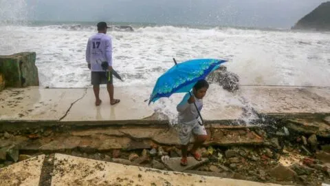 Así fue primer impacto de Polo en México: videos de daños e inundaciones en Baja California Sur y lo que se espera en Sonora