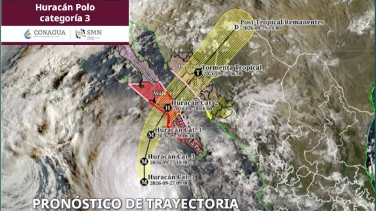 Polo pegará dos veces: ¿cuándo y dónde tocará tierra el huracán?
