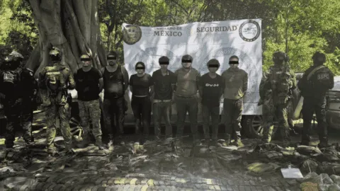 Tras ataque armando, capturan a 9 presuntos integrantes del Cártel de Sinaloa, incluido un menor de edad