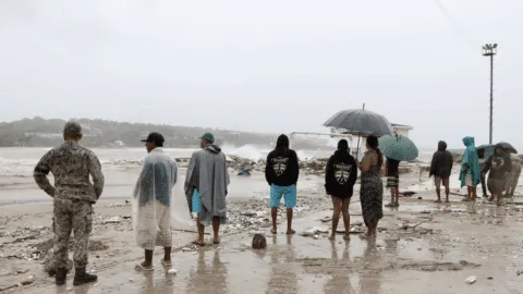 Se esperan lluvias en todo México este sábado por el huracán Polo