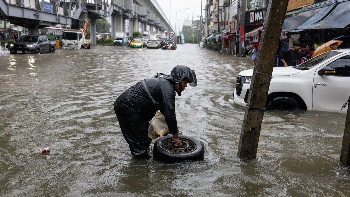 Bangkok declara estado de desastre tras lluvias extremas e inundaciones