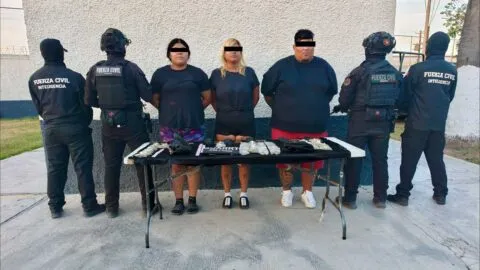Cae presunta influencer junto a objetivo prioritario durante operativo en Monterrey