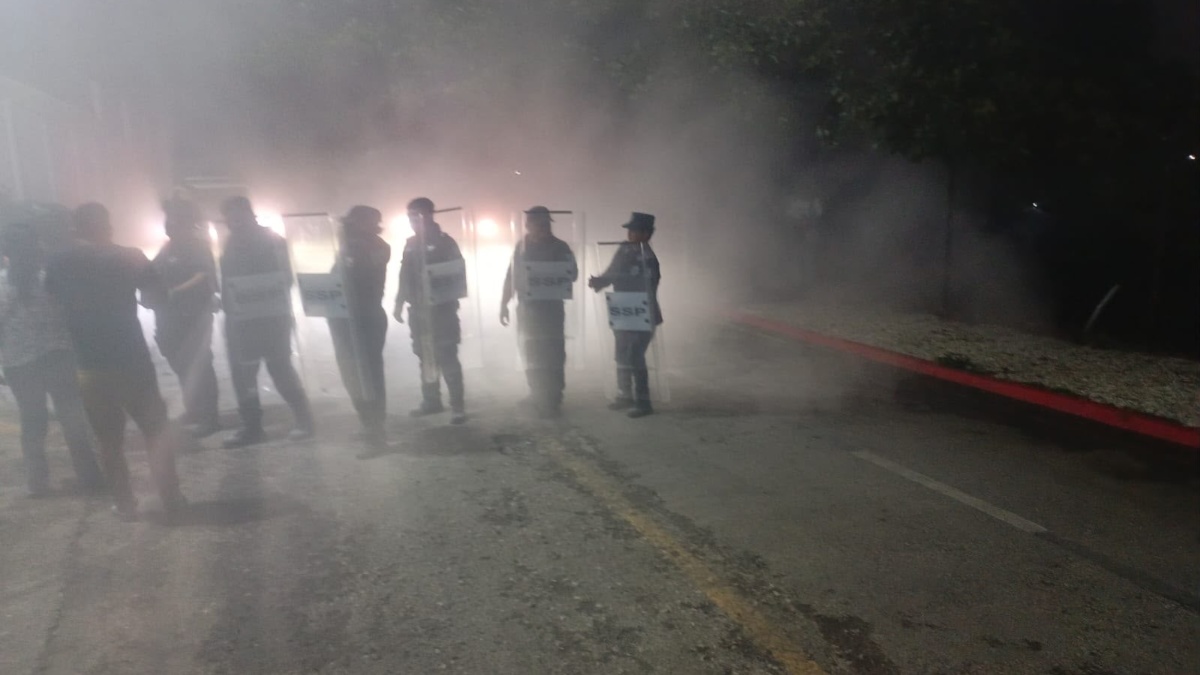 Intento de desalojo deja 3 integrantes de Madres en Resistencia heridas en Tuxtla Gutiérrez