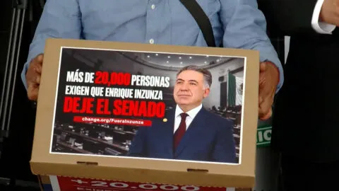 Exigen la salida de Enrique Inzunza del Senado; piden que enfrente a la justicia de EE. UU.