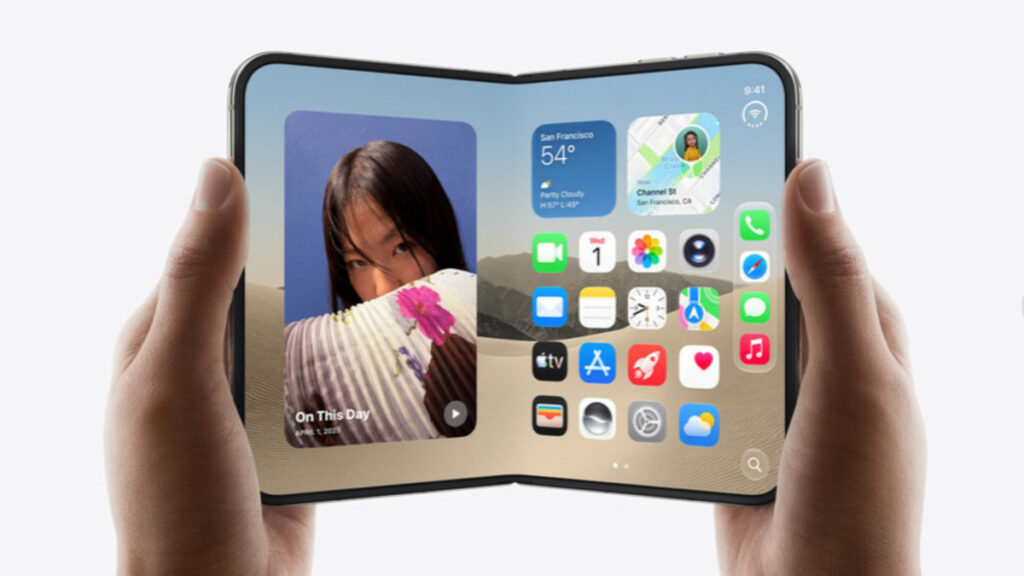 Así se ve el iPhone Duo, el primer plegable de Apple