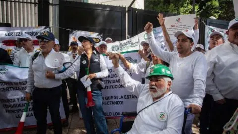 Jubilados de Pemex encabezan las protestas y actividades en CDMX para este 23 de septiembre