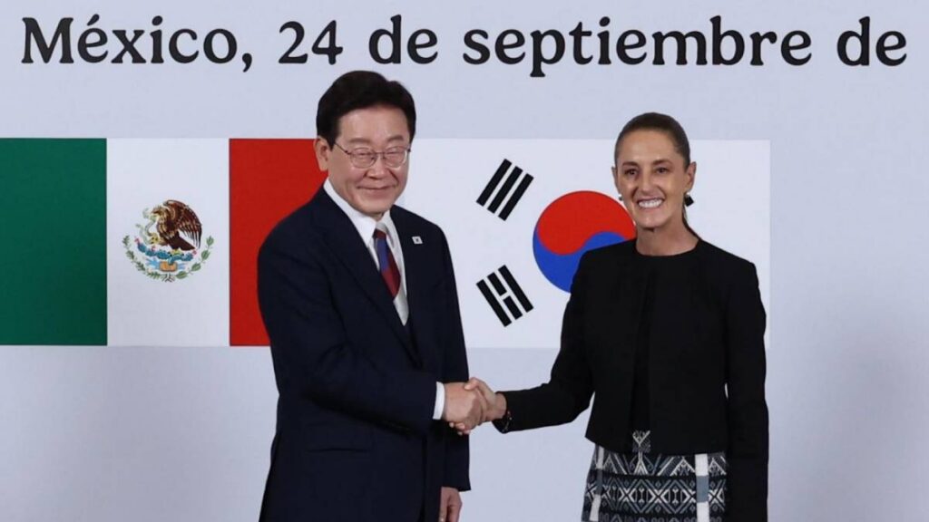 Sheinbaum y Lee Jae-myung buscan desarrollar varias propuestas de manera conjunta