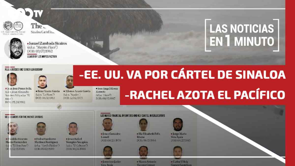Noticias de hoy 29 de septiembre de 2026, en un minuto, hasta las 19:00 horas