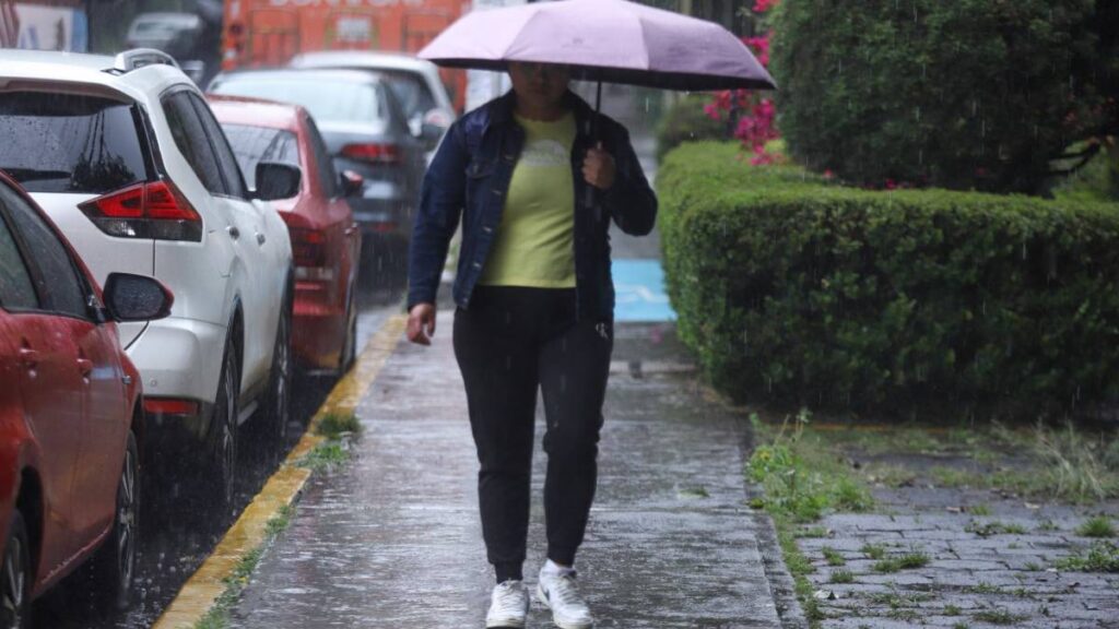 CDMX tendrá cielo parcialmente nublado y posibilidad de chubascos por Polo.