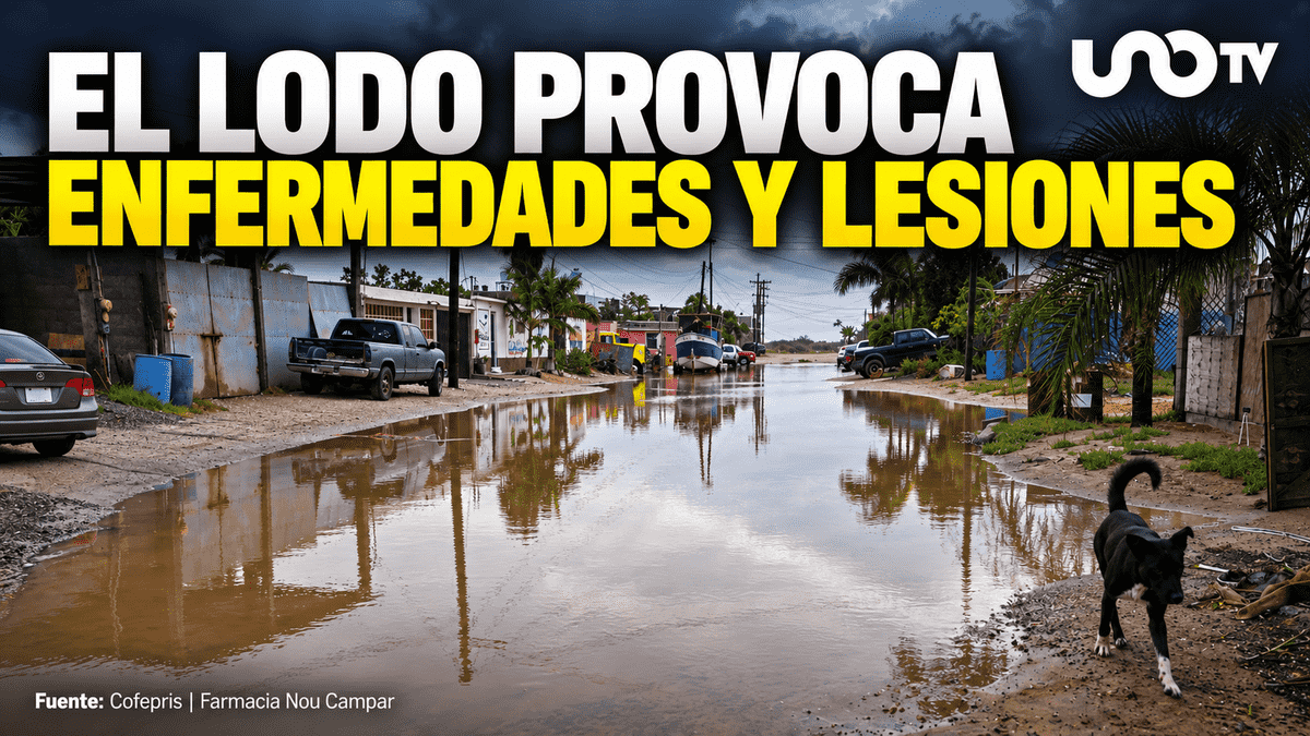 ¿Quedó lodo en tu comunidad tras las lluvias por Polo? Puede ser un foco de infección: aprende a limpiarlo