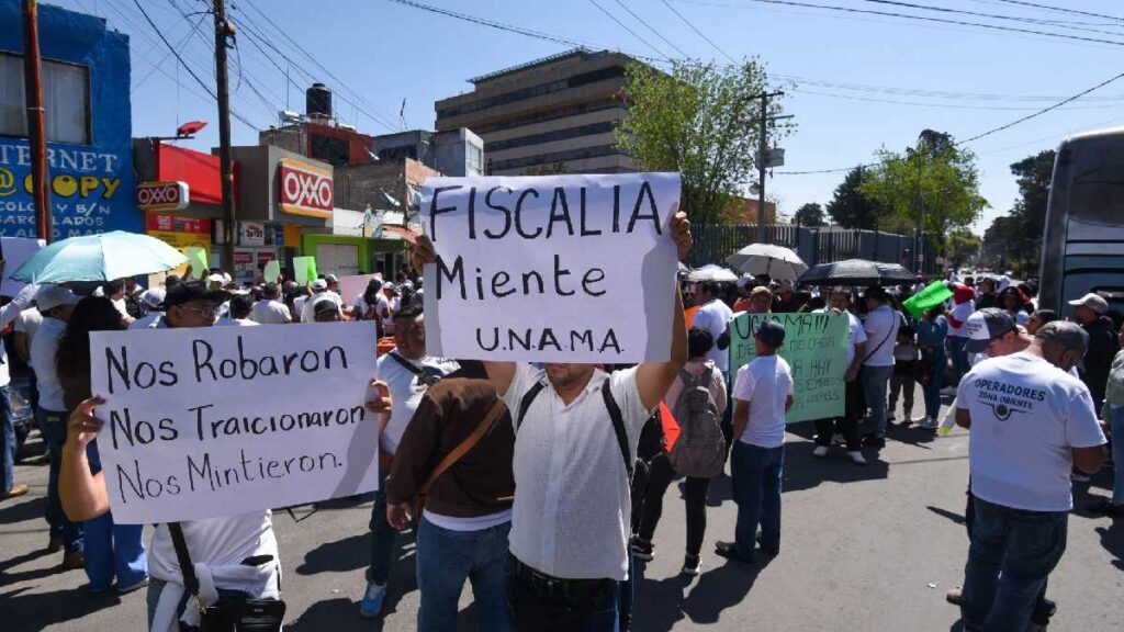 Maquineros y trabajadores de UNAM encabezarán protestas en CDMX este 3 de septiembre