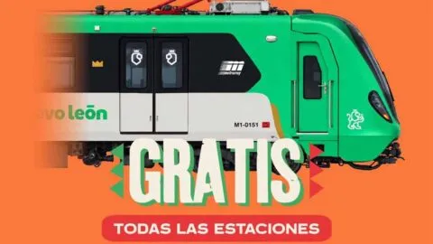 Horario especial y entrada gratuita al Metro de Monterrey por Fiestas Patrias