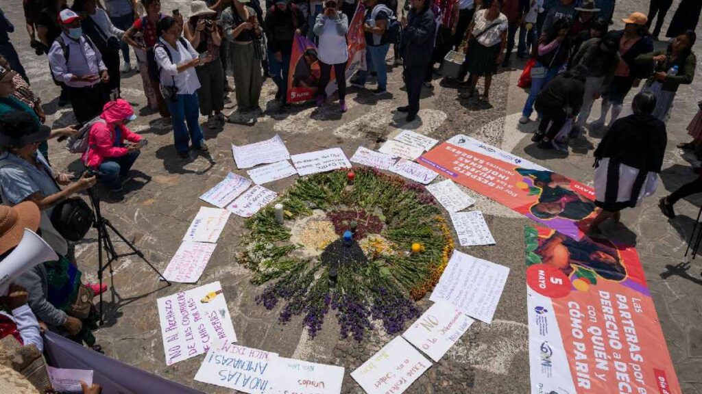 Mujeres parteras encabezarán las protestas y actividades en CDMX este 29 de septiembre