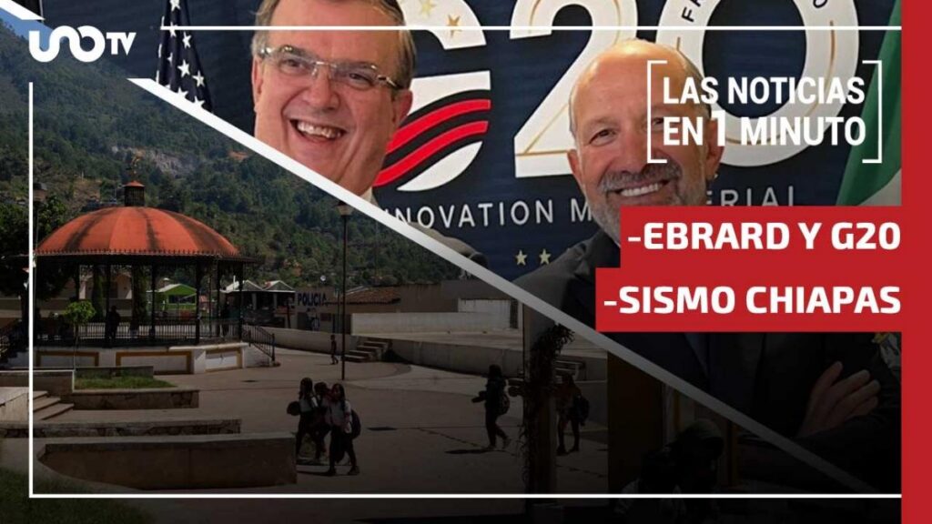 Noticias de hoy 2 de septiembre de 2026, en un minuto, hasta las 13:00 horas