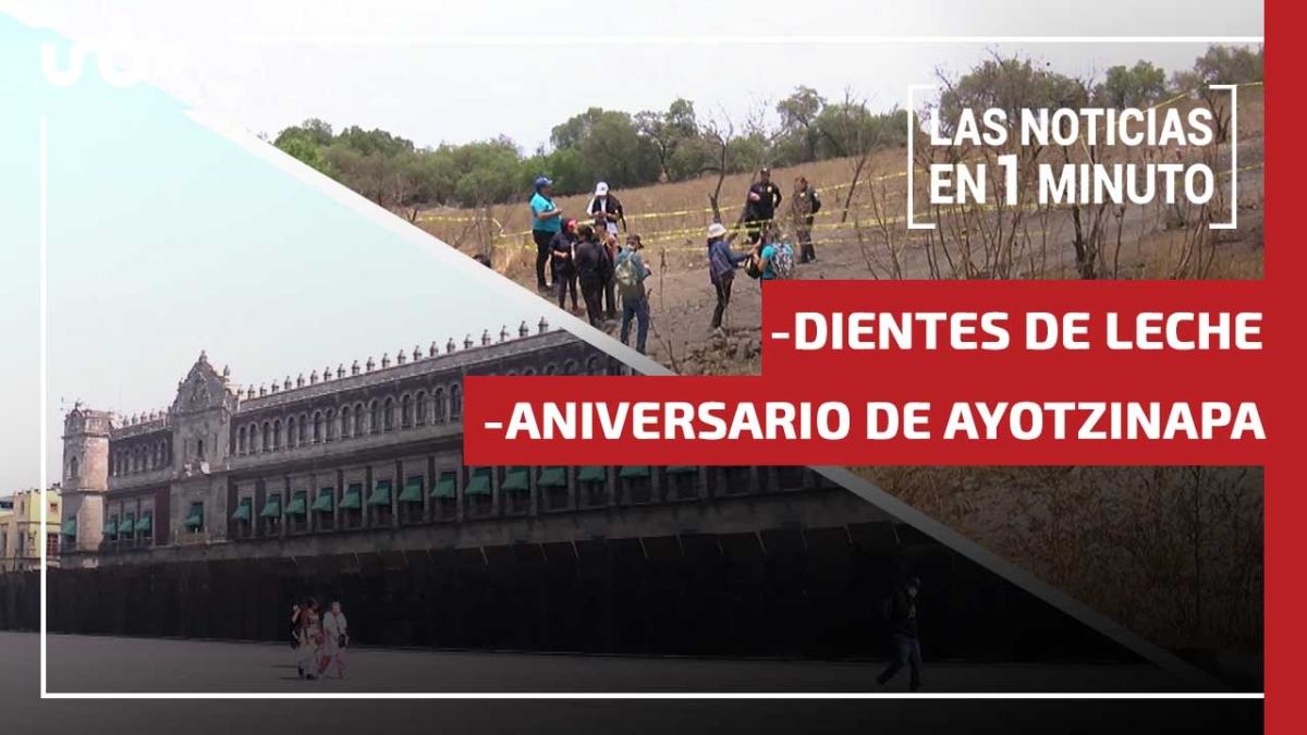 Noticias de hoy 25 de septiembre de 2026, en un minuto, hasta las 13:00 horas