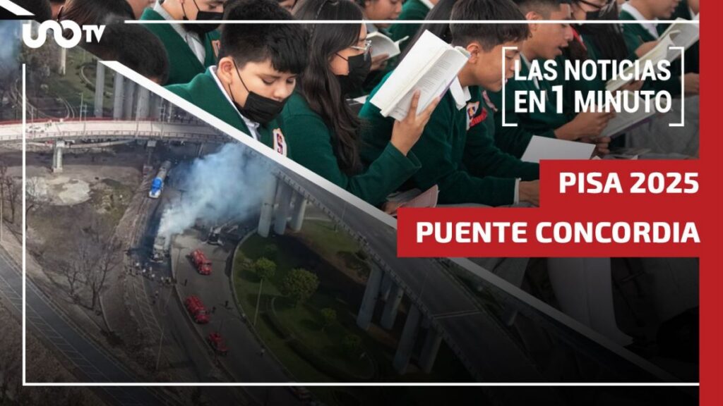 Noticias de hoy 8 de septiembre de 2026, en un minuto, hasta las 13:00 horas.