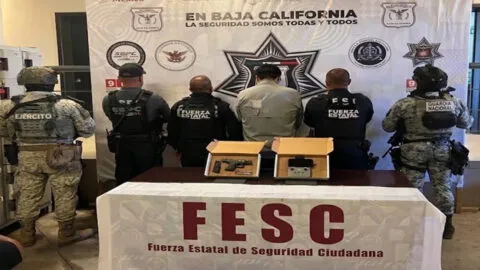 Operación Águila Alta detiene a operador de dron usado para vigilar rutas en Tijuana