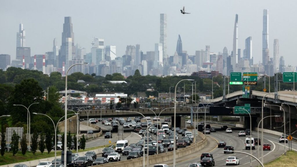 Se espera que Nueva York enfrente un tráfico alto de vehículos a finales de septiembre
