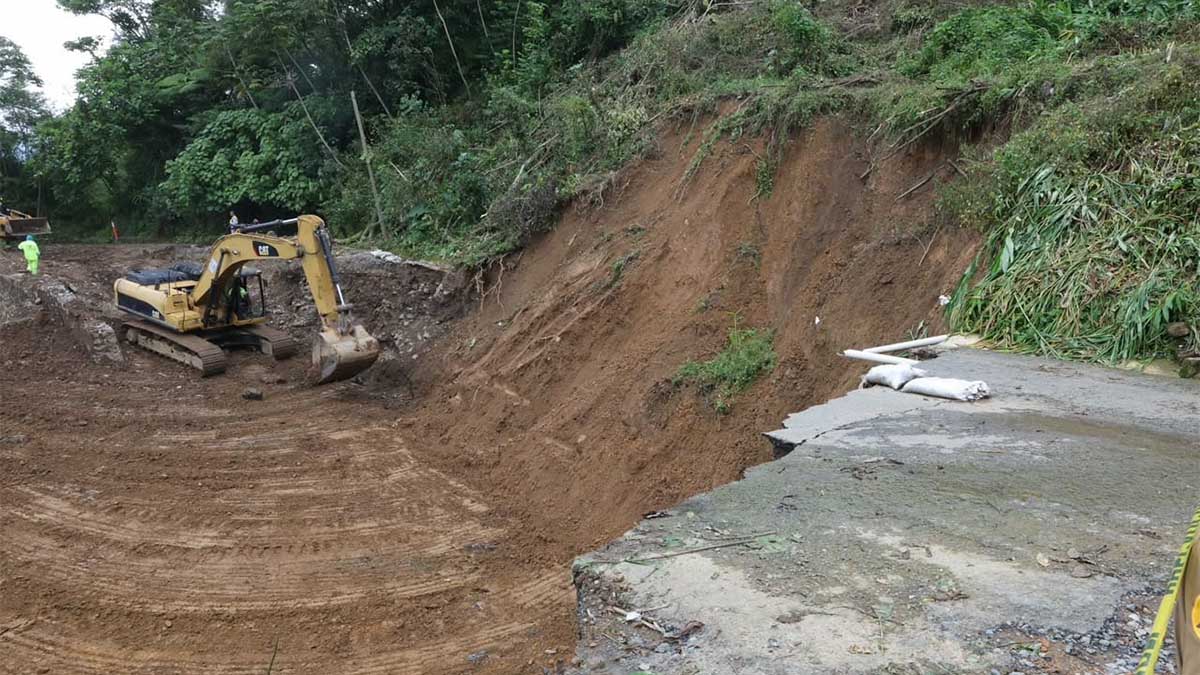Intensas lluvias provocaron afectaciones en 15 puntos carreteros en Puebla