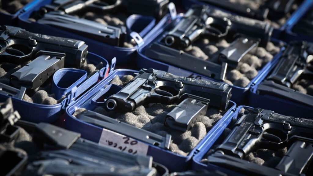 Países que permiten la portación de armas de fuego.