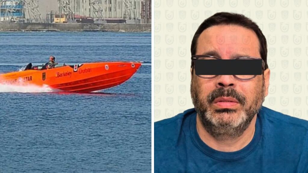 Difunden video del intento de huida de Jorge Cortés. Foto: AFP/FGR