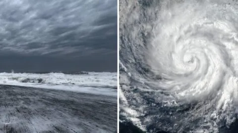 VIDEOS: primeros efectos de Polo antes de tocar tierra en Baja California Sur y Sonora