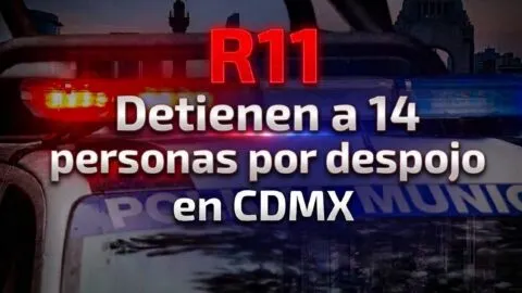 "R11": Detienen a 14 personas por intento de despojo en la GAM